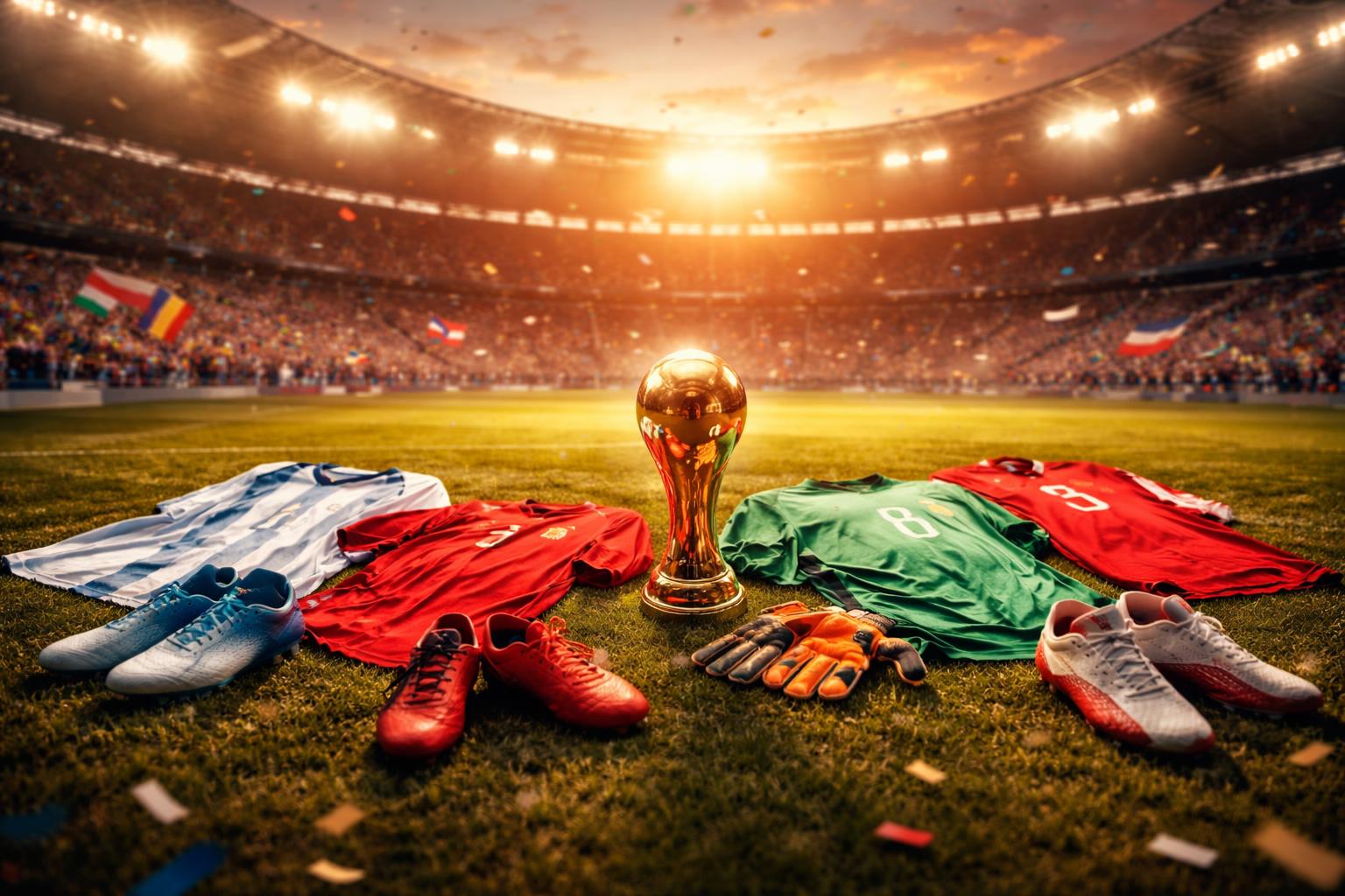 Redaktionelle Szene zum Thema „WM 2026 als Abschiedsbühne für viele Weltstars“