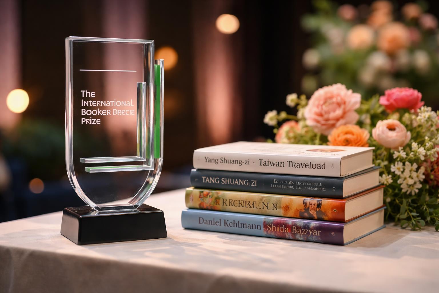 Redaktionelle Szene zum Thema „Yang Shuang-zi gewinnt den International Booker Prize“