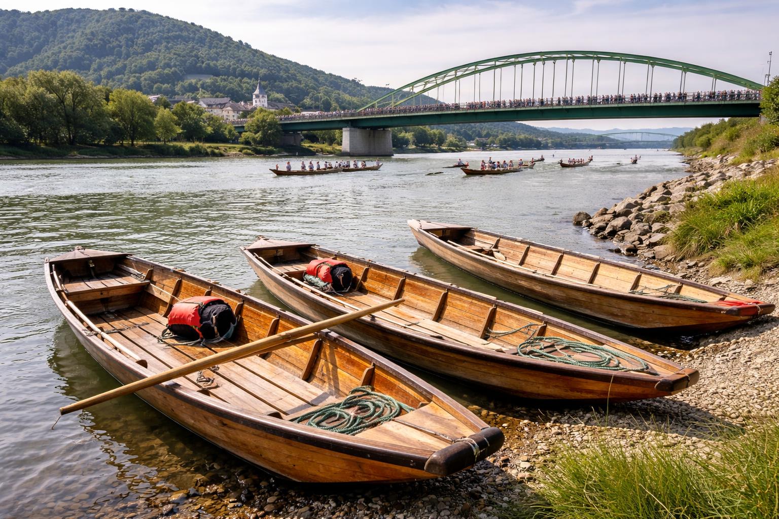 Redaktionelle Szene zum Thema „ZSV Nibelungengau feiert zwei Heimsiege beim Brückenwettkampf in Pöchlarn“