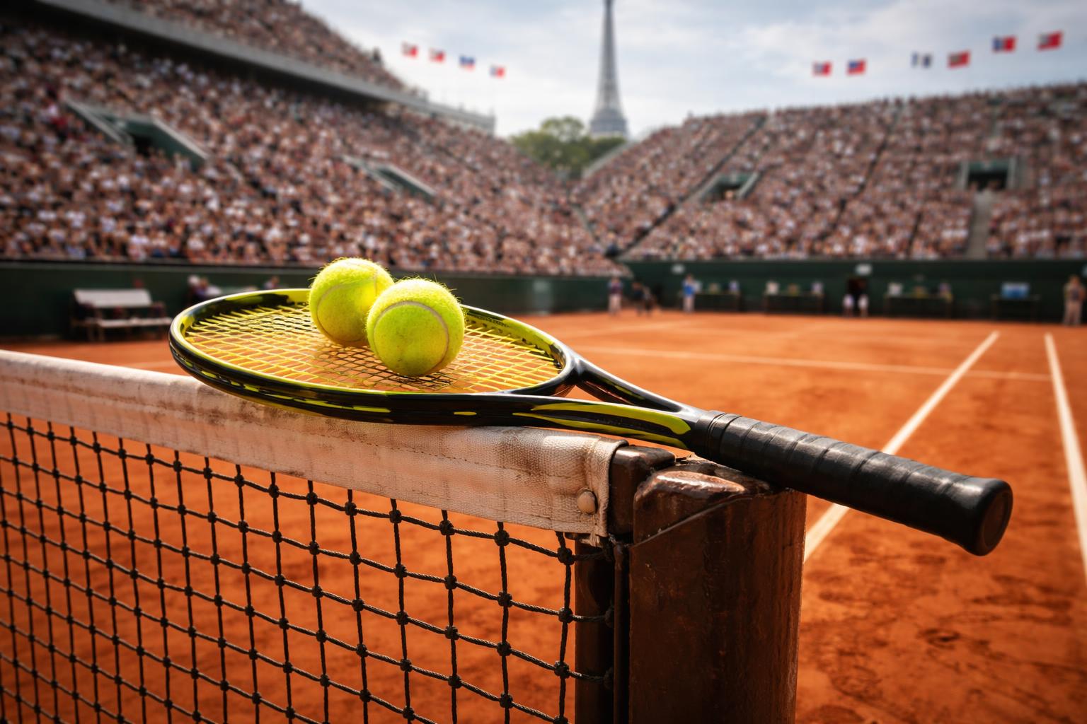 Redaktionelle Szene zum Thema „Zverev geht als Favorit in die offene Schlussphase der French Open“