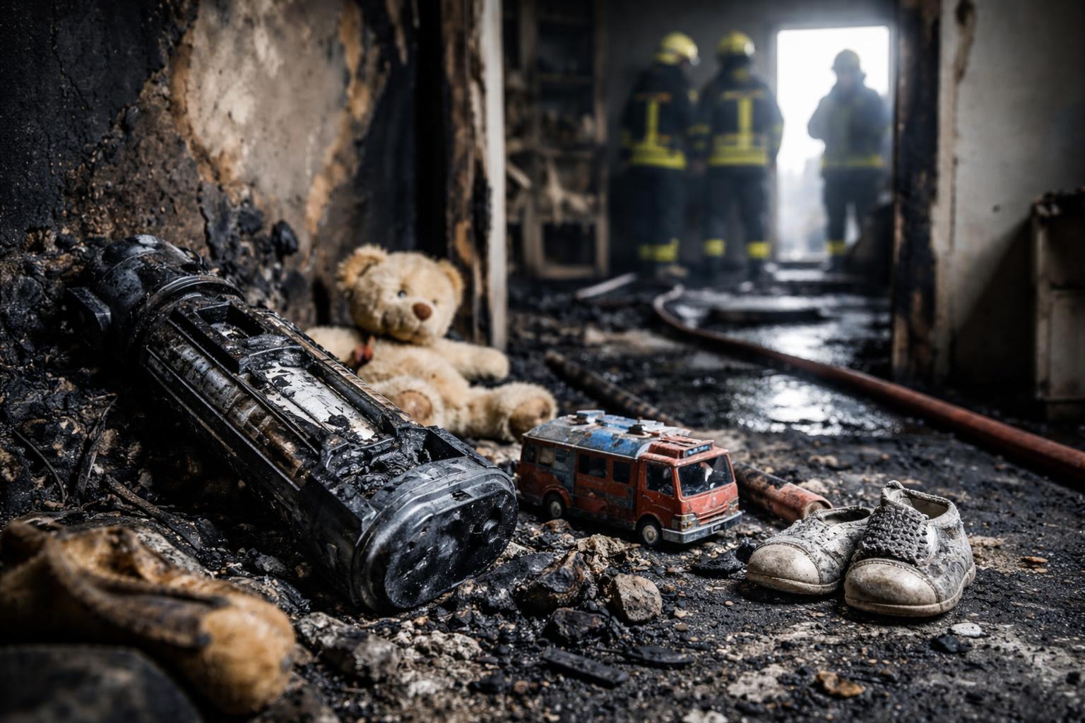 Redaktionelle Szene zum Thema „Zwei Kleinkinder nach Wohnungsbrand in Wien-Ottakring gestorben“